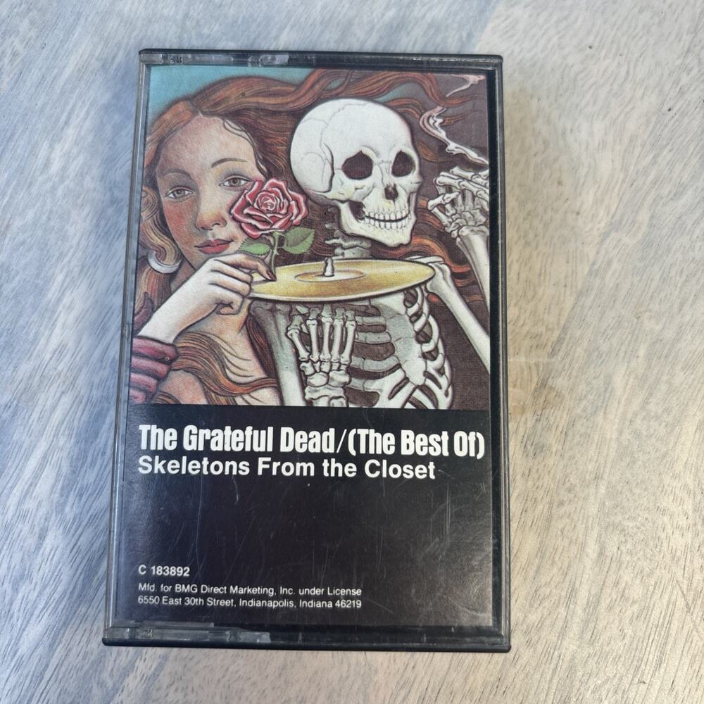 Grateful Dead Skeletons From The Closet Best Of Cassette Tape Classic Rock